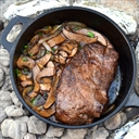 Campfire Flat Iron Steak Campfire Flat Iron Steak