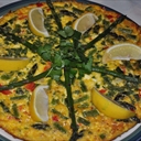 Feta Asparagus Frittata Feta Asparagus Frittata
