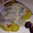 Rbc vegan breakfast gravy and smashed potatoes Rbc vegan breakfast gravy and smashed potatoes