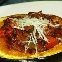 African Style Stuffed Squash