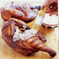 Alabama BBQ Chicken on a Gas Grill