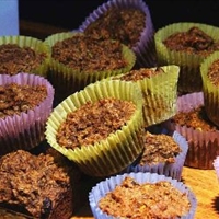 All Bran Muffins made with Splenda and unsweetened Applesauce