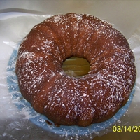 Almond Rum and Coke Cake