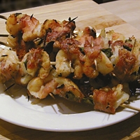 Amazing Prawns Prosciutto with Beurre Blanc Sauce