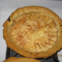 Apple Frangipane Galette