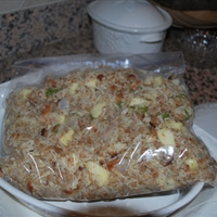 Apple Pecan Rice & Bread Turkey Stuffing
