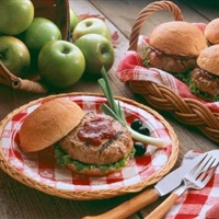 Apple Turkey Burgers