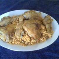 Arroz Con Pollo Y Gandules