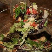 Artichoke & Sun-dried Tomato Salad with Parmesan-romano Vinaigrette