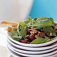 Arugula, Grape, and Sunflower Seed Salad Arugula, Grape, and Sunflower Seed Salad