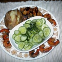 Asian Flavored Chicken and Shrimp on the Grill