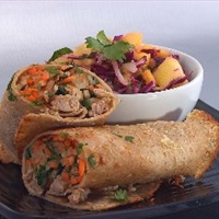 Asian Sandwich (Bahn Mi) Wraps