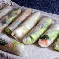 Asian Spring Rolls (shrimp)