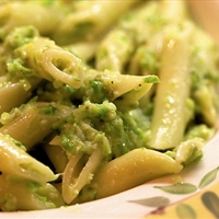 Asparagus Pesto with Penne Pasta
