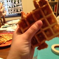 Bacon and Cheese Waffles