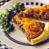 Bacon Cheeseburger Pizza
