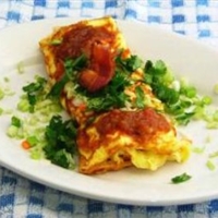 Bacon Omlette - Lightened