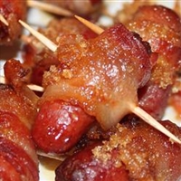 Bacon-Wrapped Cocktail Weenies