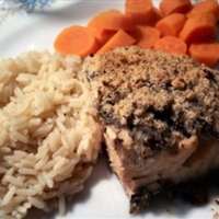 Baked Fresh Salmon Steak