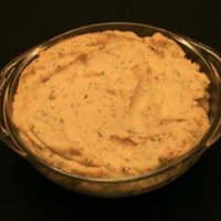Baked Garlic Cheese Mashed Potatoes