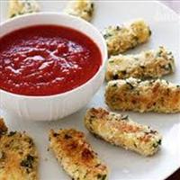 Baked Mozzarella Sticks 