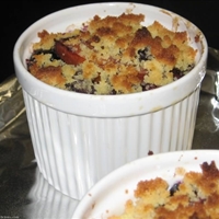Balsamic Berry & Nectarine Crisp