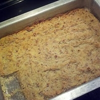 Banana Bread Bars ( Paleo )