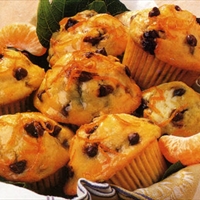 Banana chocolate chip muffins