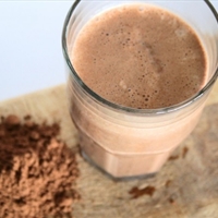 Banana Chocolate Protein Shake