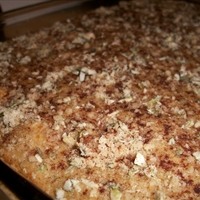 Banana Pumpkin Seed Coffee Cake