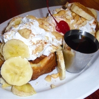 Banana Sour Cream Waffles Banana Sour Cream Waffles
