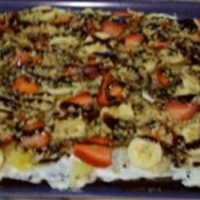 Banana Split Brownie Pizza Banana Split Brownie Pizza