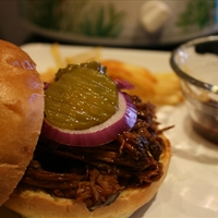 Barbecue Brisket Sandwiches