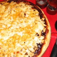 Barbecued Chicken Pizza Barbecued Chicken Pizza