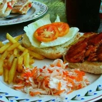 Barbecued Chicken Sandwich