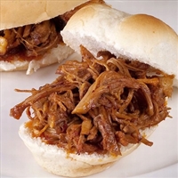 Barbequed Pulled Pork Sandwiches