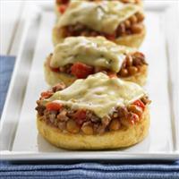 Beany Mini Pizzas