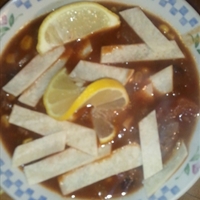 Beef Enchilada Soup