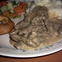 Beef Stroganoff