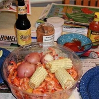 Beer-Boiled Shrimp