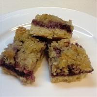 Berry Coconut Slice