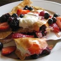 Berry Delicious Fruit Crepes