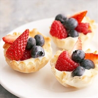 Berry Phyllo Tarts