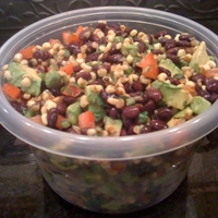 Black bean and corn dip