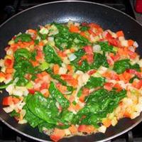 Black-Eyed Peas with Spinach
