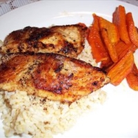 Blackened (cajun) Arctic Char