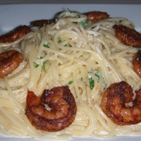 Blackened Shrimp Fettuccine