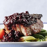 Blueberry Bourbon Marinade -Lyn-Genet 