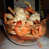 Boiled Snow Crab