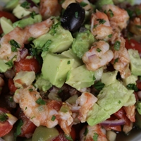 Bone Suckin' Shrimp Salsa